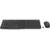 Logitech MK295 Silent Bežična tastatura i miš, Set, Crni