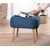 Atelier del Sofa Tabure 50x43x42cm, Plavo