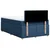 Vidaxl Box spring postelja z vzmetnico modra 120x190 cm blago