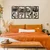Wallxpert APT573LS Zidna dekoracija Blossom, 135x63cm, Crna