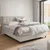 Boxspring Krevet Primo 180/200 cm , sivobraon
