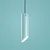 Opviq Luster Kesikboru, 37-114cm, O8 cm, Tirkizni