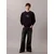 Calvin Klein Jeans Majica marine/meta/bela