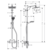 HANSGROHE tuš set s termostatsko armaturo CROMETTA E 240 1jet (27271000)