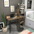 HANAH HOME Radni sto Vina Walnut