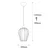 Opviq Luster Tel-6676, 20 cm, E27