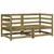 Kutne vrtne sofe 2 kom 70 x 70 x 67 cm od impregnirane borovine