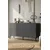 Hanah Home komoda Zeynep 180, 180 cm, antracit