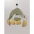 OLINA Visilica Grlo E27 1x12 W IP20 FI: 70 Zelena NL9061117