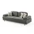 Atelier del Sofa Trosed na razvlačenje Aries, 230 x 85 x 93 cm, Antracit