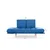 Atelier del Sofa Trosed na razvlačenje Nina 200x70cm Plavi