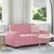 Vidaxl Dvosed roza 160x78x84 cm žamet