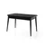 Hanah Home Trpezarijski sto Crea - 2941, 130x75x80 cm, Crni