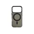 Silikonska futrola Magsafe FLURO COLOR Iphone 17 Pro CRNA