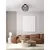 KINETIC PLAFONJERA LED/3000K/19W/593Lm/CRNA