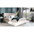 Boxspring postelja Wood 3 - 160x200 cm - nordijski tik