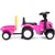 ECO TOYS Traktor sa prikolicom Roze