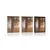 Plakat megleni jesenski gozd - 40x60 white