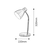 RABALUX Stona lampa patric bela