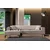 Atelier del Sofa Ugaona garnitura Horizon 85x43x207cm Svetlobraon