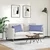 Jastučići za sofu 2 pcs Traper plava 80 x 40 cm tkanina