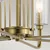 Quintiesse QN-KIMROSE6-BNB - Luster na šipci KIMROSE 6xE14/40W/230V zlatna