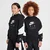 Nike K NIKE AIR FLC PO HOODIE -PD, dječiji pulover, crna HF8812