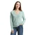 TOM TAILOR Pulover svetlo modra