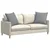 Jastučići za sofu 2 pcs Svijetlo siva 80 x 80 cm tkanina
