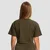 GymBeam Women‘s Limitless Cropped T-Shirt Espresso