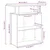 Recepcijski stol Artisan hrast 100x40x104 cm izrađeno drvo