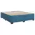 vidaXL vidaXL Box spring postelja z vzmetnico modra 200x200 cm žamet, (21308117)
