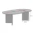 Hanah Home klub sto Sable, 119 cm, vizon