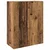 Ormar za montažu na zid 2 pcs Staro drvo 69,5 x 34 x 90 cm