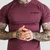 GymBeam Muška majica TRN Fitted Eggplant