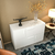 HANAH HOME Komoda Mares White