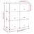 Stalak za cipele crni 84,5 x 31 x 93,5 cm PP