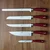 BERKEL Set 5 nožev Elegance chef Set Rdeči