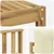 Set vanjskih sofa s jastukom 6 pcs Bijela i krem Poliester