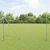 Vidaxl Evropska ograja 1,5 x 10 m PVC prevlečen železo