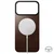 Nomad Magnetic Leather Back, rustic brown (Horween), Magsafe - iPhone 2025 Pro Max