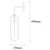 Opviq Cerco 3151 Zidna lampa, Crno-Bronzana