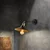 Opviq 892OPV1233 Zidna lampa, Crna