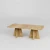 HANAH HOME Sto za dnevnu sobu Mushroom 2 Sapphire Oak