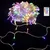 Aigostar - LED RGB vanjski niz 50xLED/7 funkcija 4xAA 5,3m IP44 višebojno + daljinski upravljač