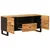 TV ormar s policom Smeđa 105 x 33 x 46 cm Čvrsto drvo manga