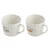 Florina HAPPY MUG 380ML MIX 2 DARILNA ŠKATLA