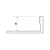 Nosilec za ploščice, profil »L, mat aluminij, (d) 250cm, 10 mm - 22