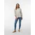 VERO MODA Blazer VMROSIE  ecru / temno bež