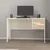 Hanah Home radni sto Ruby Desk, 120 cm, Moonstone / orah